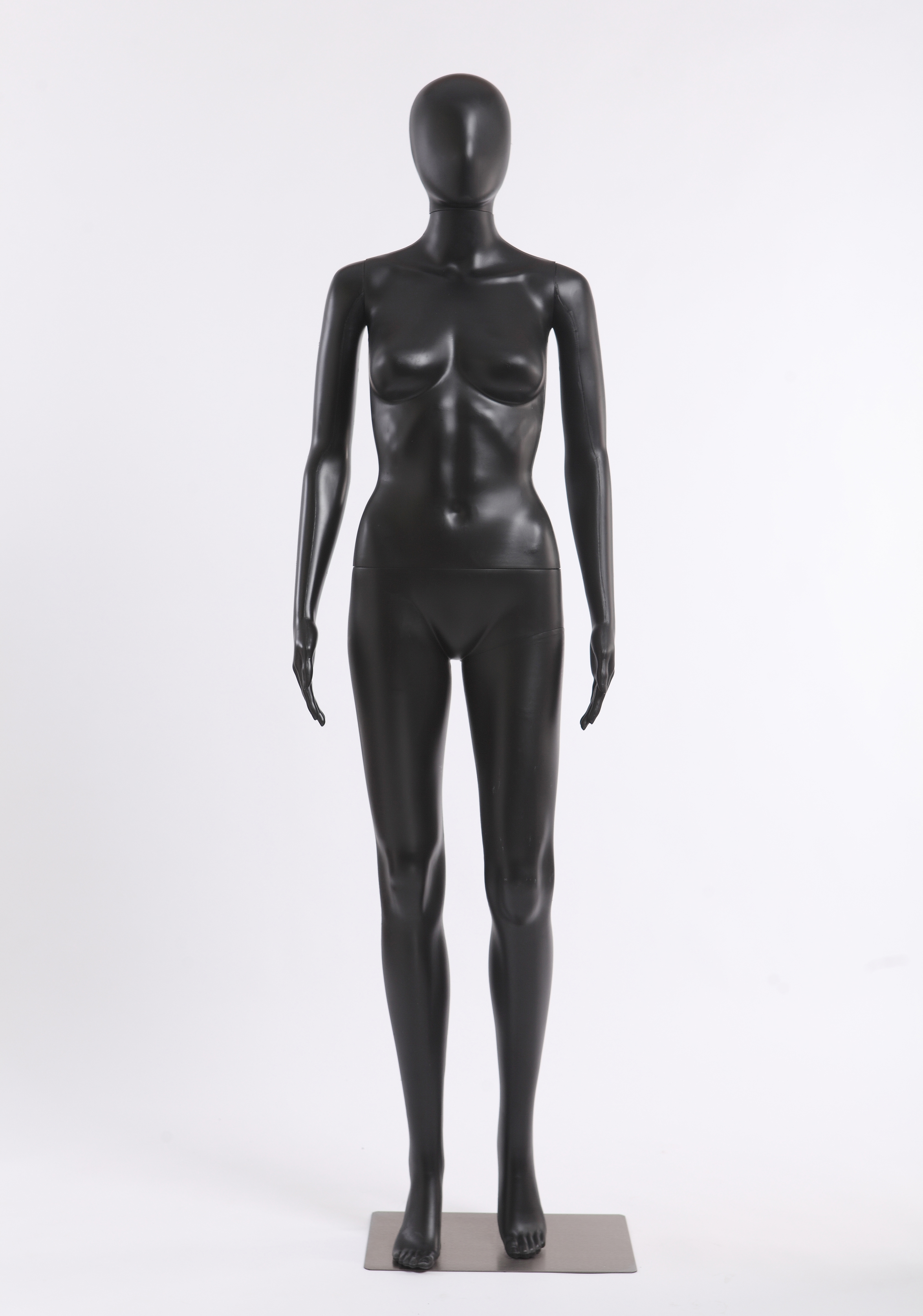 Mannequin Féminin Eurotondisplay SF-11 - Couleur Peau - 2 Perruques Incluses - Tête Et Bras Mobiles - 175cm